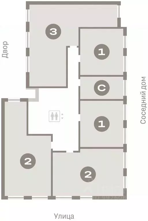 3-к кв. Тюменская область, Тюмень ул. Краснооктябрьская, 4к3 (85.71 м) - Фото 1