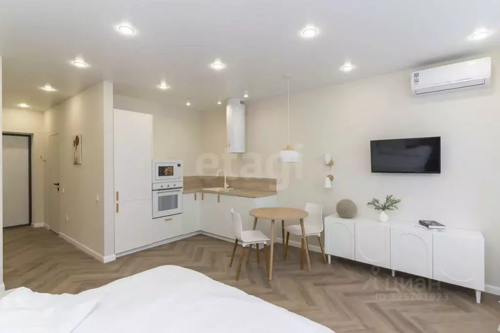 Студия Тюменская область, Тюмень ул. Краснооктябрьская, 8 (33.3 м) - Фото 0