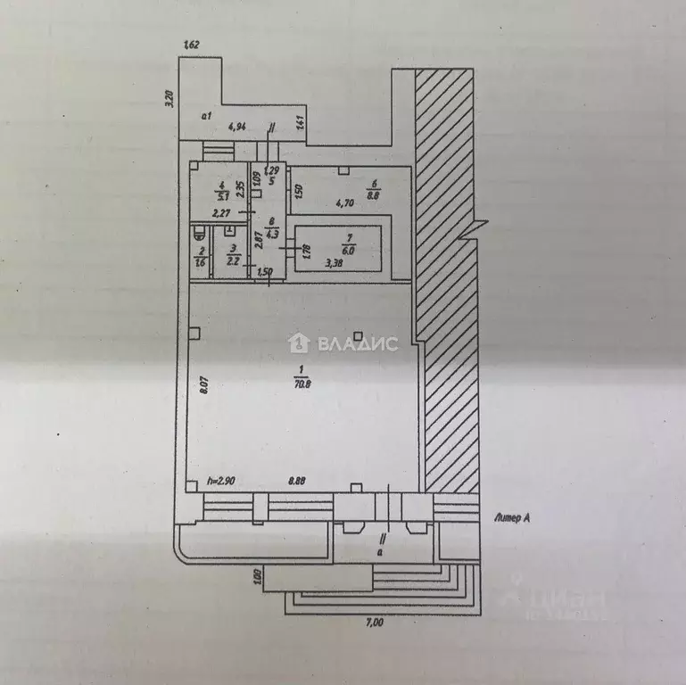 Торговая площадь в Бурятия, Улан-Удэ Энергетик мкр, 44 (100 м) - Фото 2