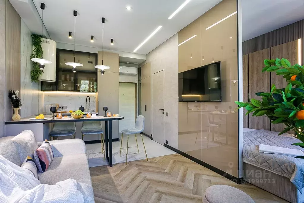 Студия Крым, Ялта ул. Дражинского, 45А (30.0 м) - Фото 2