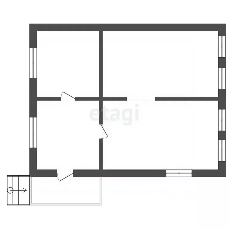 Дом в Тюменская область, Тюменский муниципальный округ, д. Марай ул. ... - Фото 2