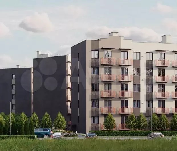 1-к. квартира, 21,6 м, 1/5 эт. - Фото 0