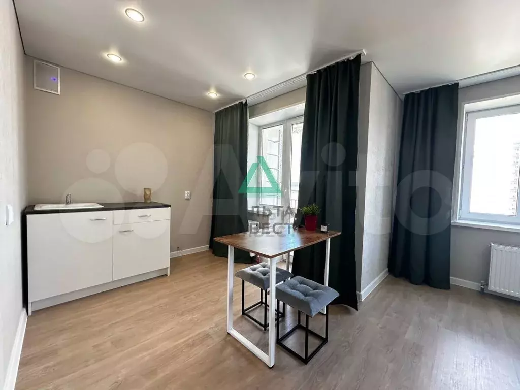 1-к. квартира, 30,4 м, 13/14 эт. - Фото 1