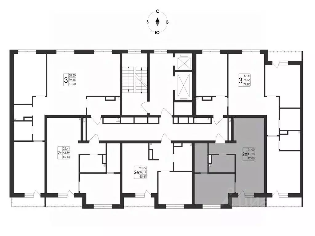 2-к кв. Воронежская область, Воронеж Первое Мая мкр, Май жилой ... - Фото 2
