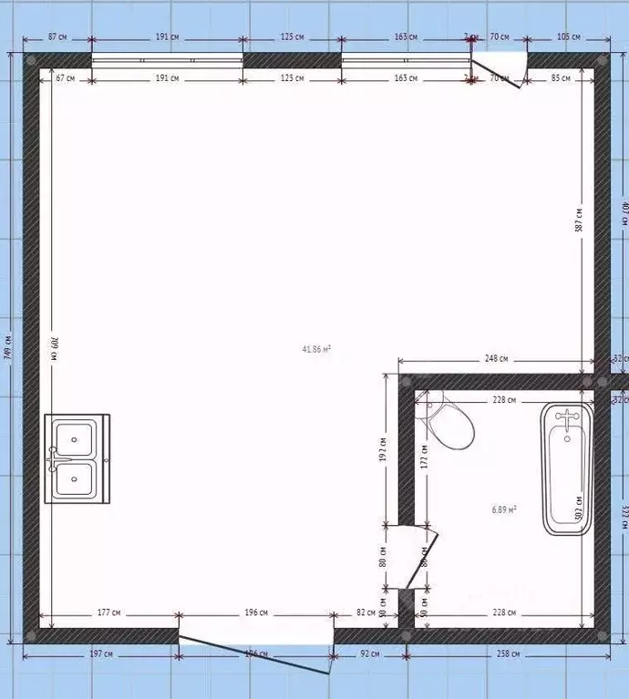 Студия Иркутская область, Иркутский муниципальный округ, пос. ... - Фото 2