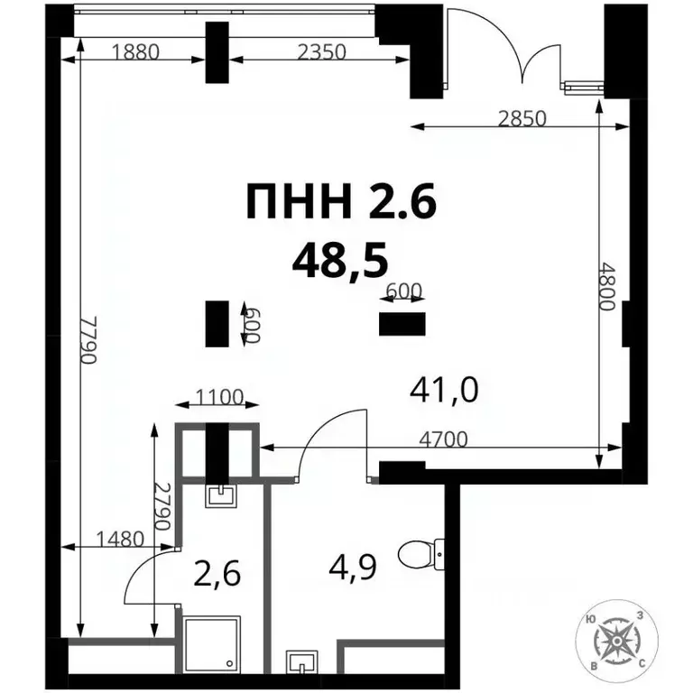 Помещение свободного назначения в Московская область, Химки Подрезково ... - Фото 1