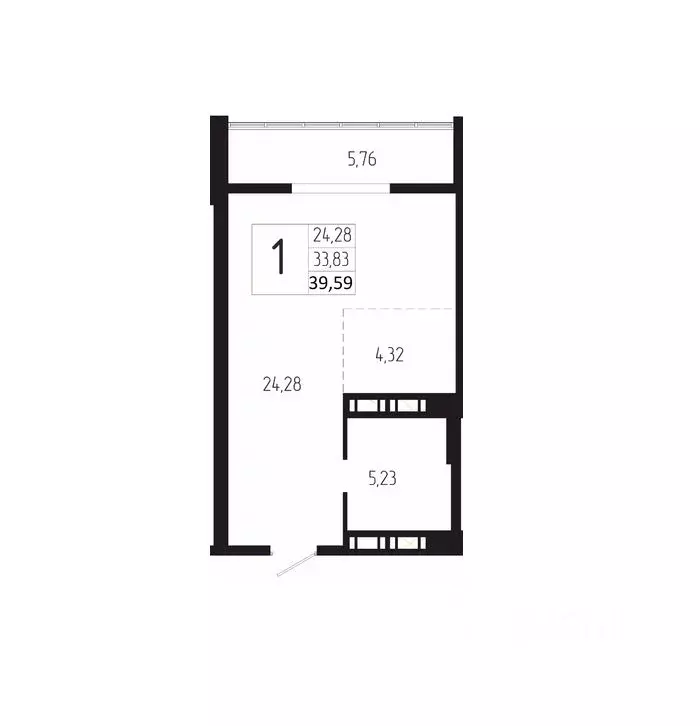 1-к кв. Волгоградская область, Волгоград бул. 30-летия Победы, 30 ... - Фото 1