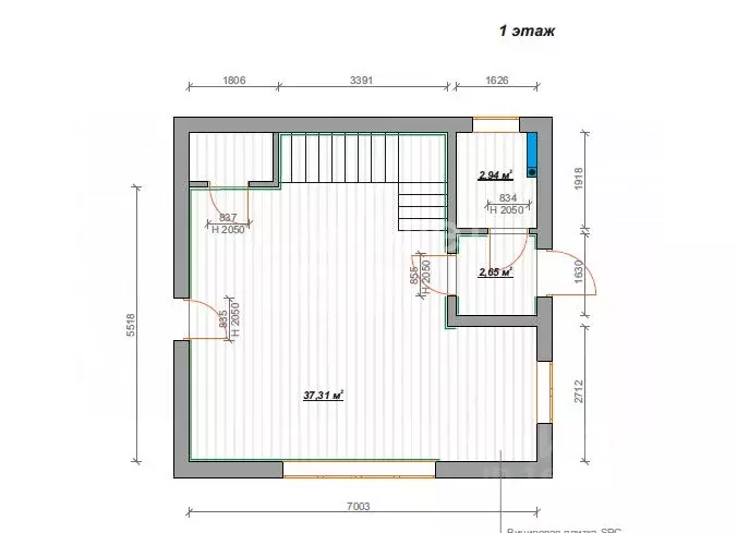 Дом в Челябинская область, с. Еткуль пер. 8-й, 1 (113 м) - Фото 2