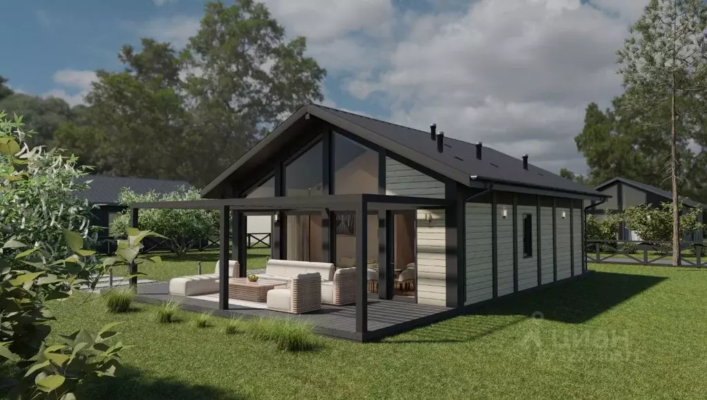 Дом в Омская область, Омский район, Новотроицкое с/пос, Белояр кп ул. ... - Фото 1