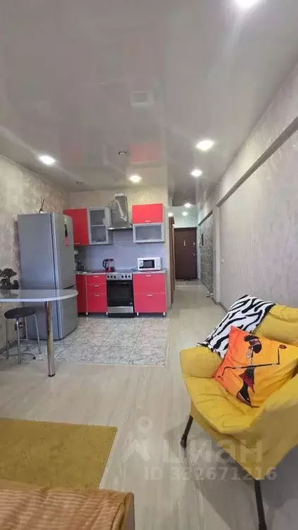 Студия Иркутская область, Иркутск ул. Лызина, 34 (33.4 м) - Фото 2
