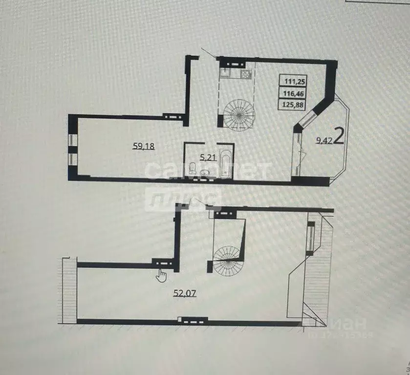 3-к кв. Волгоградская область, Волгоград ул. Покрышкина, 2 (126.0 м) - Фото 1