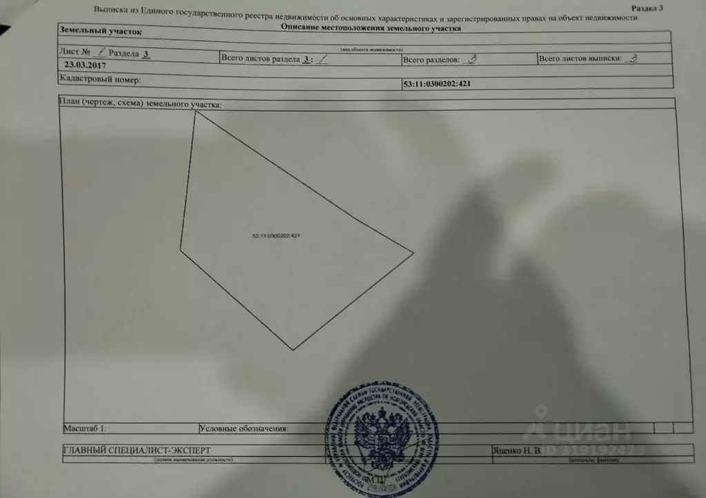 Участок в Новгородская область, Новгородский район, Савинское с/пос, ... - Фото 1