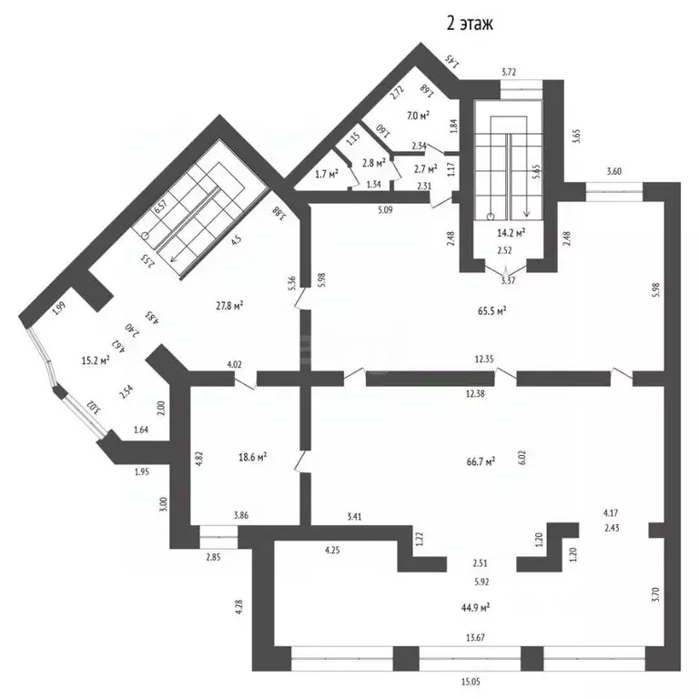Офис в Тюменская область, Тюмень ул. Василия Гольцова, 10 (277 м) - Фото 2