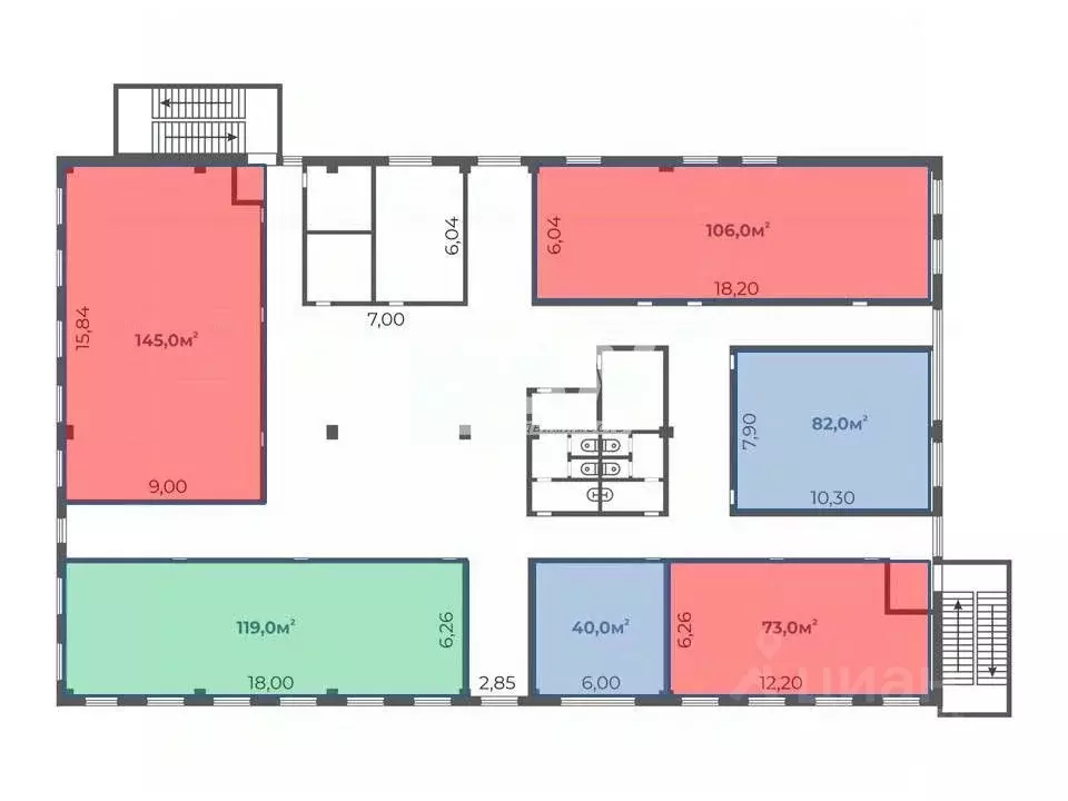 Офис в Челябинская область, Челябинск ул. Калинина, 5А (120 м) - Фото 1