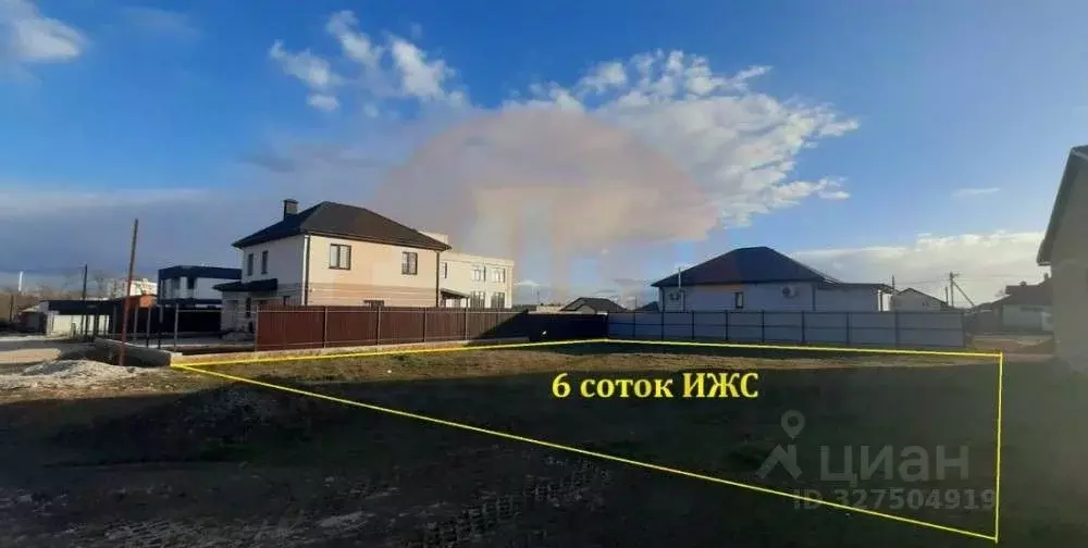 Участок в Крым, Саки ул. Солнечная (6.0 сот.) - Фото 1