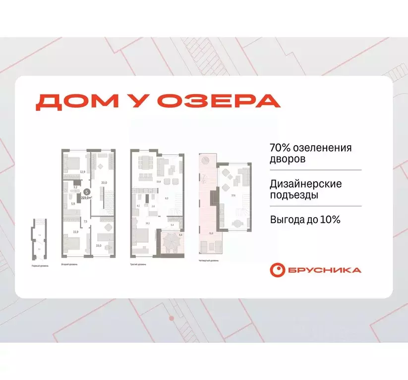 4-к кв. Тюменская область, Тюмень ул. Муравленко, 9к3 (223.03 м) - Фото 0