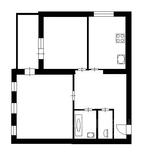 2-к кв. Башкортостан, Уфа ул. Ленина (70.0 м) - Фото 1