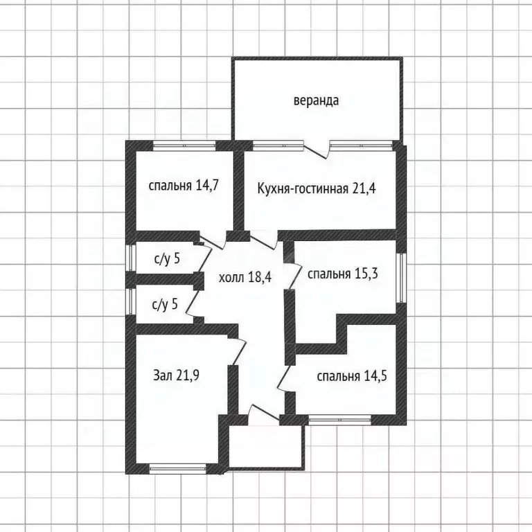 Дом в Адыгея, Майкоп ул. Ворошилова (116 м) - Фото 2