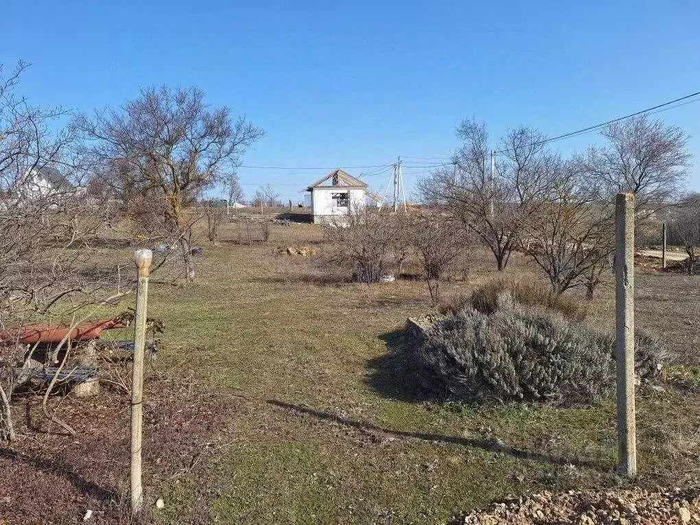 Участок в Крым, Симферопольский район, Перовское с/пос, Новозбурьевка ... - Фото 1