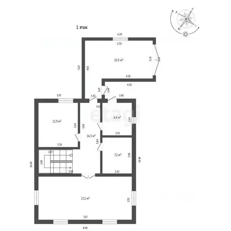 Дом в Московская область, Одинцовский городской округ, д. Горышкино 46 ... - Фото 2