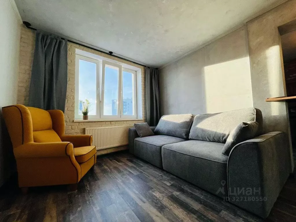 1-к кв. Свердловская область, Екатеринбург ул. Заводская, 75 (43.0 м) - Фото 1