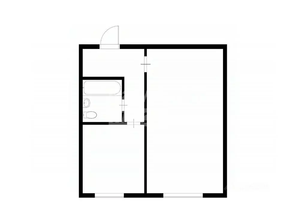 1-к кв. Москва Ореховый бул., 39К2 (32.4 м) - Фото 2