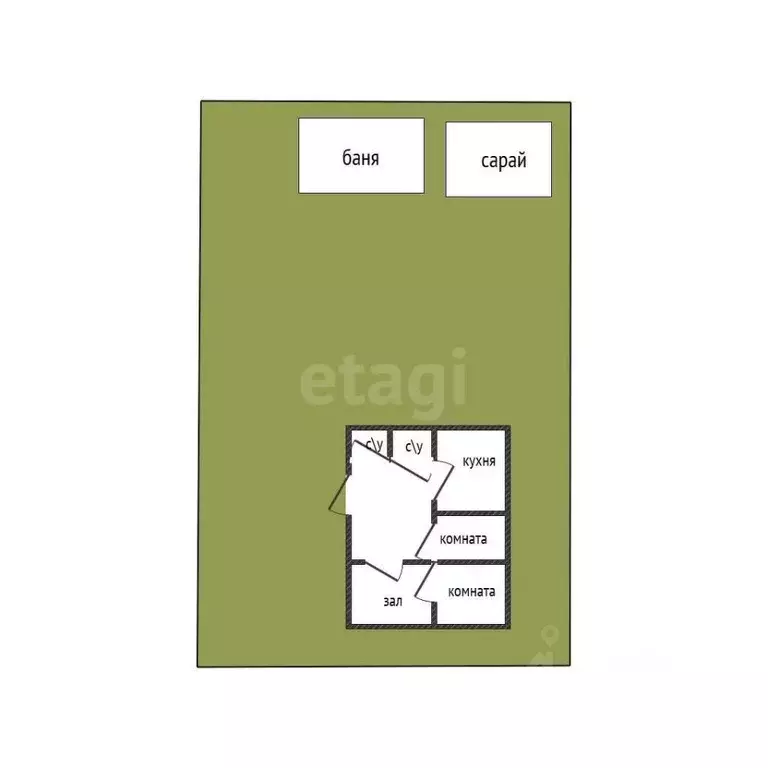 Дом в Брянская область, Трубчевск Новая ул. (13 м) - Фото 1