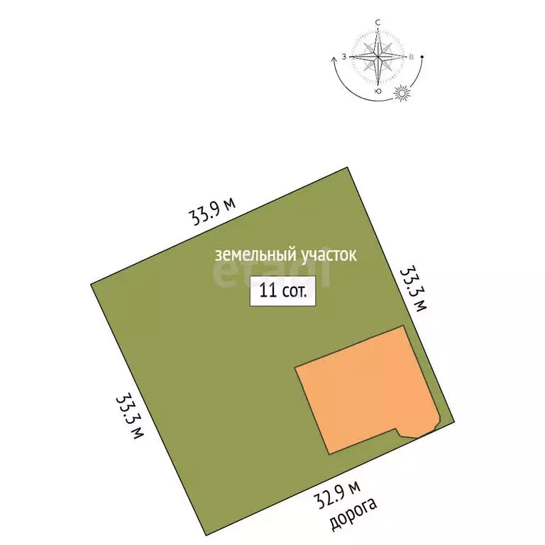 Участок в Севастополь, улица 2-я Линия (11 м) - Фото 1