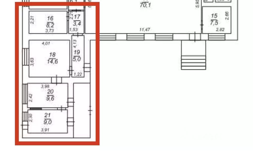 Торговая площадь в Амурская область, Белогорск ул. 1-я Вокзальная, 16 ... - Фото 2