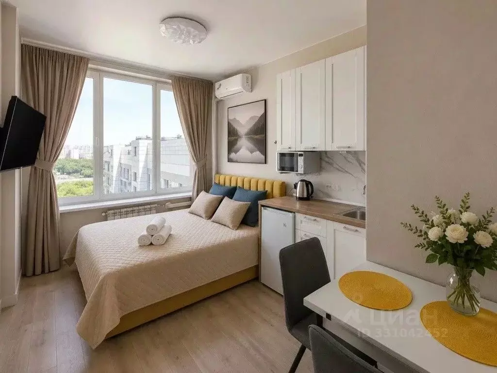 1-к кв. Москва Шереметьевская ул., 85С2 (23.0 м) - Фото 1