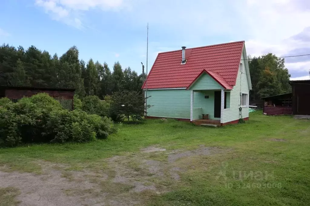 Дом в Карелия, Кондопожский муниципальный район, Гирвасское с/пос, ... - Фото 1