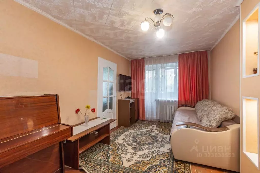 2-к кв. Омская область, Омск Городок Нефтяников мкр, ул. Андрианова, ... - Фото 1