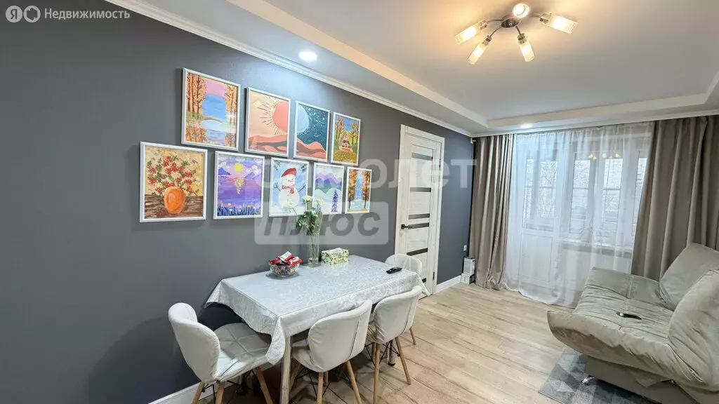 3-комнатная квартира: Тимашевск, микрорайон Сахарный завод, 21 (69 м) - Фото 1