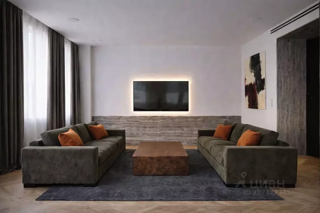 3-к кв. Москва ул. Остоженка, 11 (220.0 м) - Фото 1