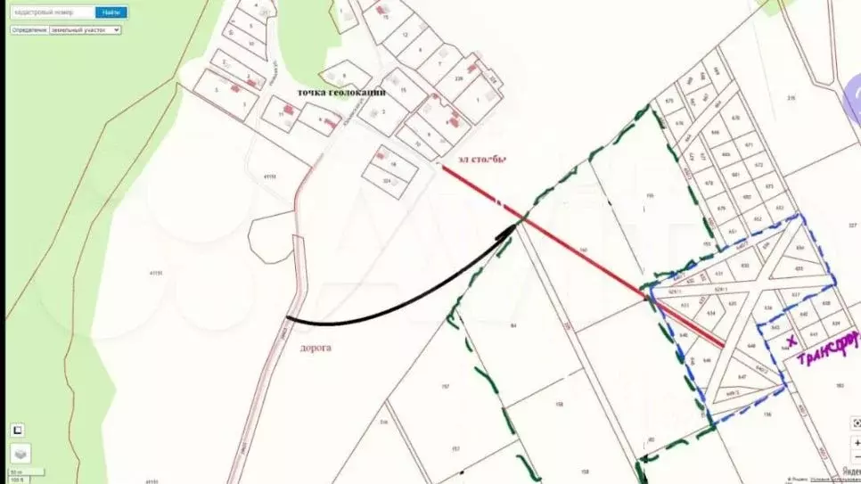 Участок в Ленинградская область, Ломоносовский район, Копорское с/пос, ... - Фото 1