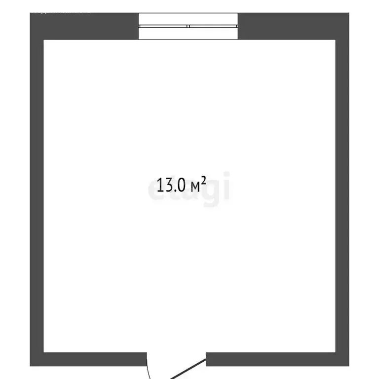 1к в -комнатной квартире (13 м) - Фото 1