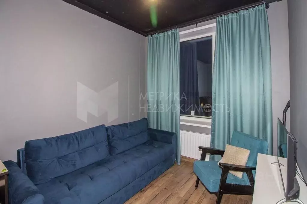 1-к кв. Тюменская область, Тюмень Интернациональная ул., 199к9 (37.6 ... - Фото 1