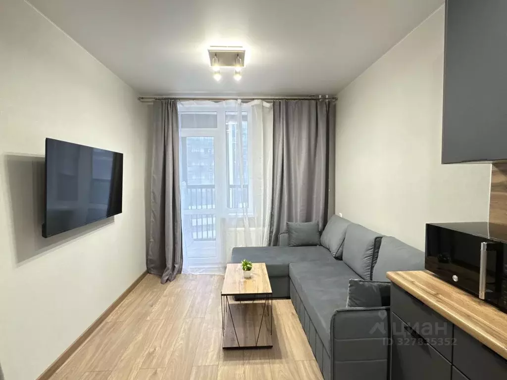 1-к кв. Ленинградская область, Мурино Всеволожский район, ул. ... - Фото 2