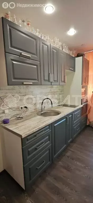 1-комнатная квартира: Тюмень, улица Домостроителей, 4 (37 м) - Фото 2
