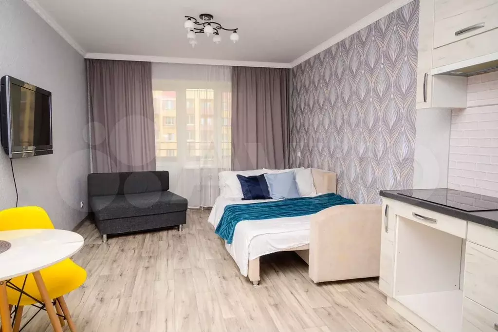 Квартира-студия, 27 м, 4/6 эт. - Фото 0