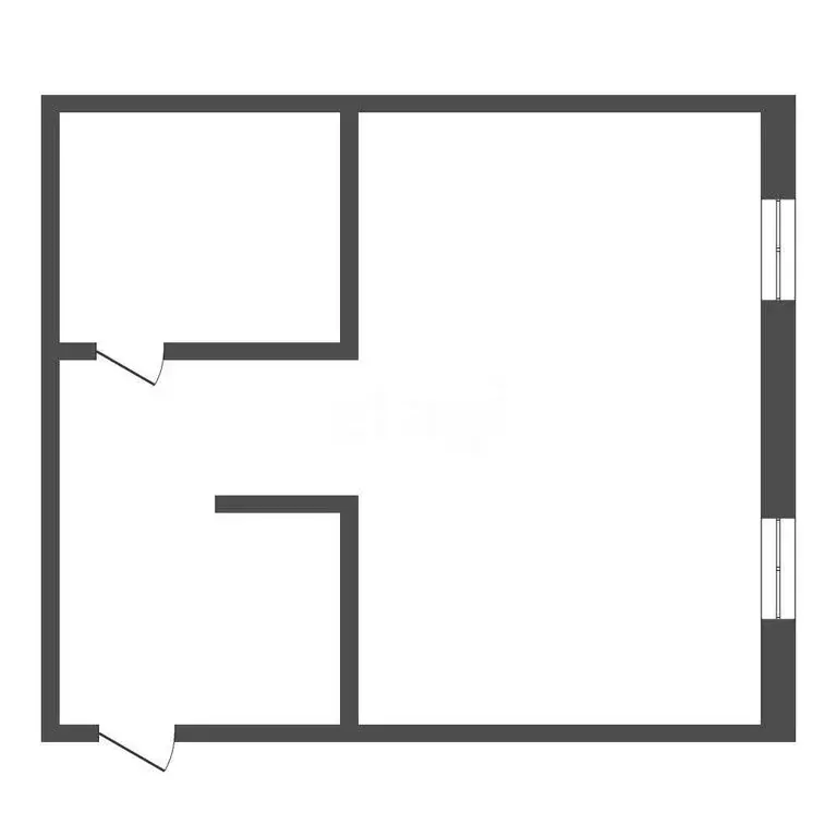 Квартира-студия: Нижний Тагил, улица Новострой, 31 (41.2 м) - Фото 1