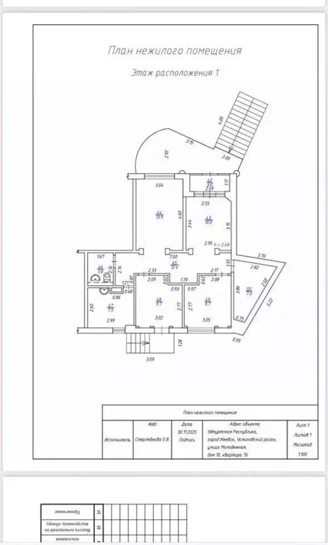 Торговая площадь в Удмуртия, Ижевск Молодежная ул., 10 (77 м) - Фото 2