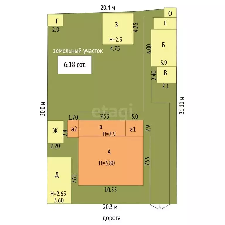 Дом в Феодосия, Западная улица, 5 (83 м) - Фото 2