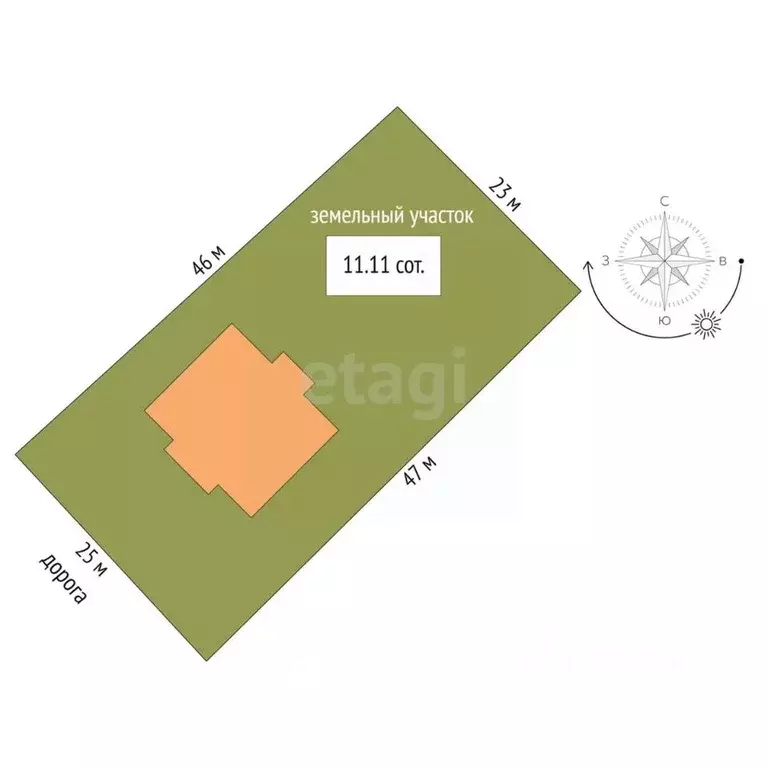 Дом в Архангельская область, Котлас ул. Портовиков, 78 (227 м) - Фото 2