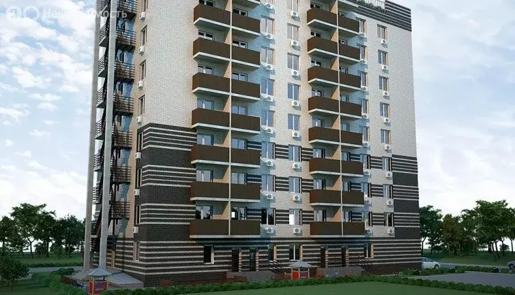 1-комнатная квартира: Ростов-на-Дону, микрорайон Берберовка, ... - Фото 1