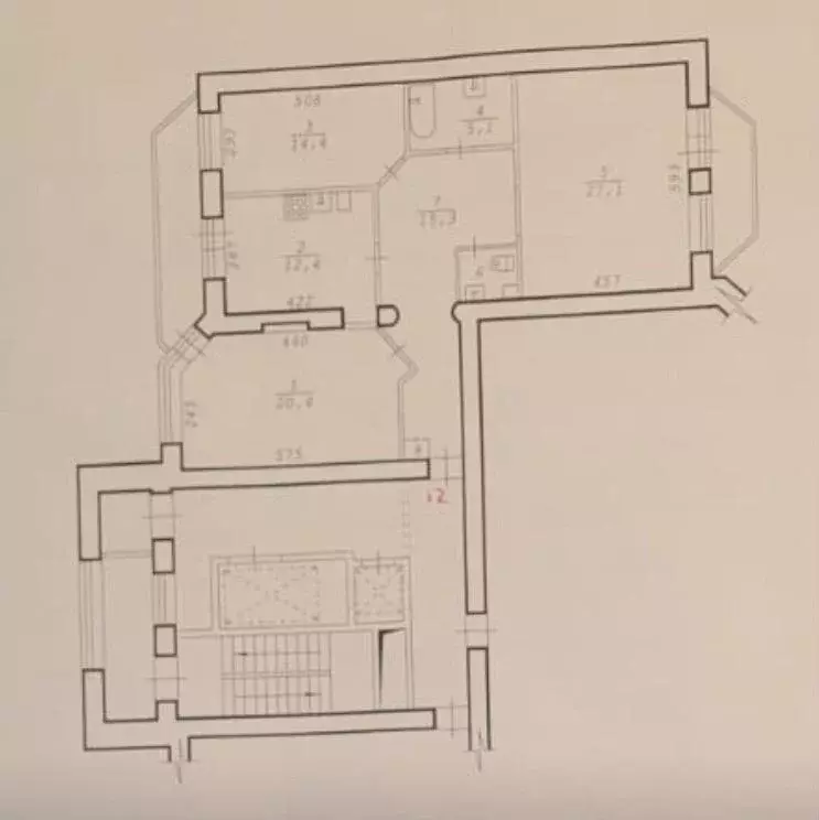 3-к кв. Новосибирская область, Новосибирск Дачная ул., 21/1 (97.0 м) - Фото 0
