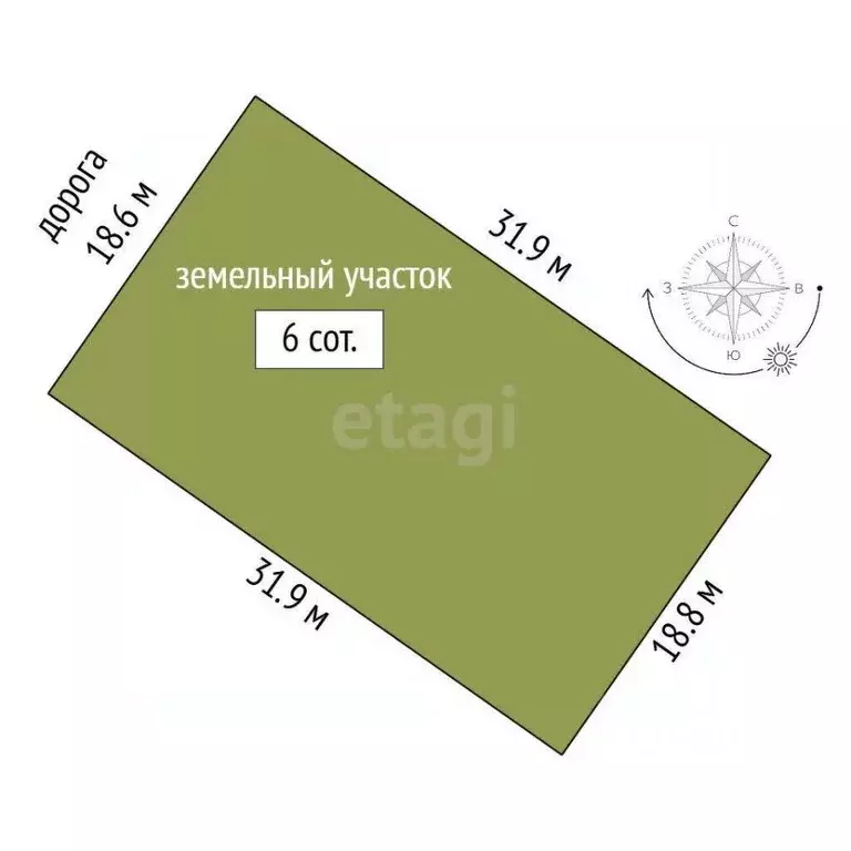 Участок в Калужская область, Калуга Удачная ул. (6.0 сот.) - Фото 2