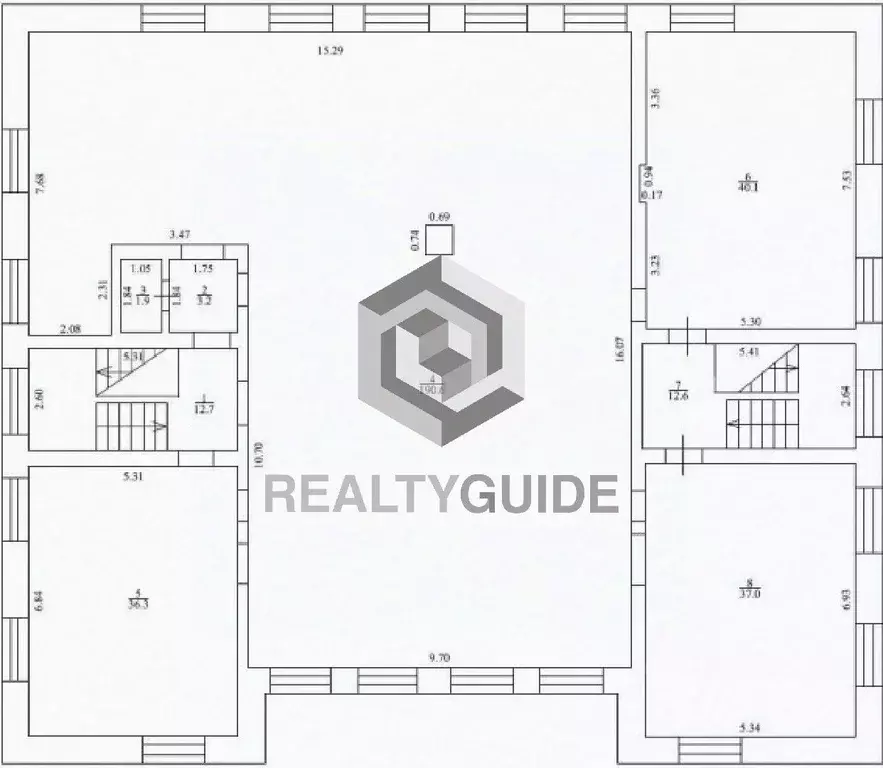 Помещение свободного назначения в Москва Высоковольтный проезд, 7 (661 ... - Фото 1