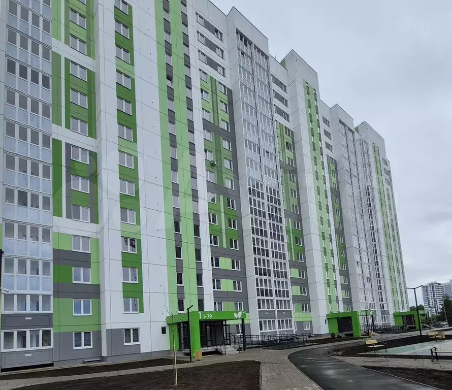 1-к. квартира, 38,6 м, 10/16 эт. - Фото 1