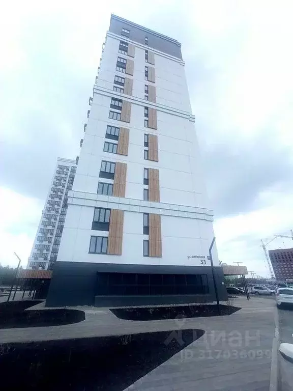1-к кв. Пензенская область, Пенза ул. Баталина, 31 (36.37 м) - Фото 1